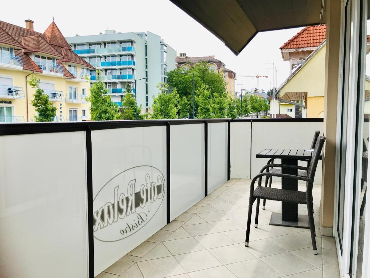 Cafe Relax Apartments Hévíz Exterior foto
